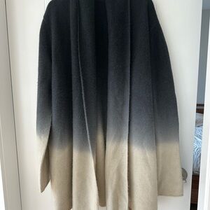 Frenckenberger Nobel Frost XL Ombré Cashmere Cardigan